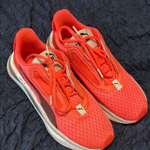 Puma Bright Red Running Shoes